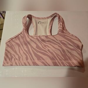 ZYIA Blush Zebra Sports Bra